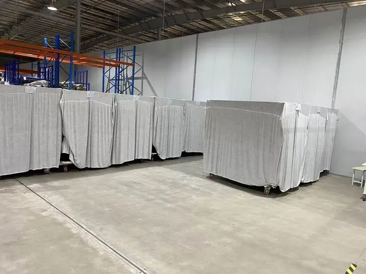 Fabric relaxing area