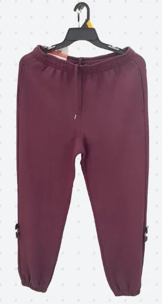 Knit jogger with drawcord waist