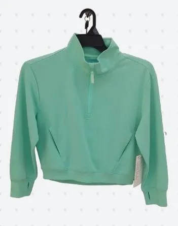 Quarter zip fleece pullover