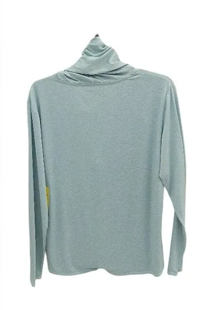 Cowl neck long sleeve top