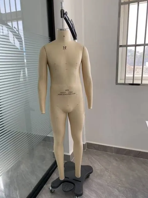Dress form in the sample room